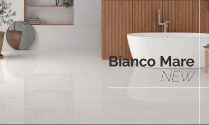 Serie Bianco Mare Gold (Textur Suave) (60x120)