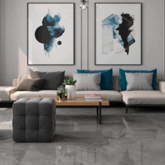 Serie Olympia Gris (Textur Suave) (60x120)