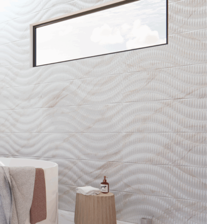 Serie Ess. Rlv. Calacatta Gold (Mate) (30x90)