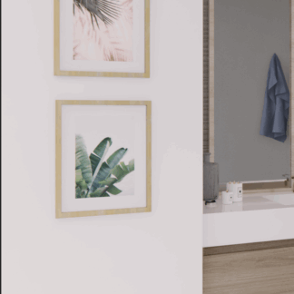 Serie Ess. Cosmos Blanco (Mate) (30x90)
