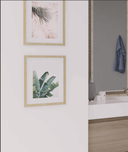 Serie Ess. Cosmos Blanco (Mate) (30x90)