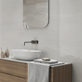 Serie Ess. Oriente Blanco (Brillo) (33x55)