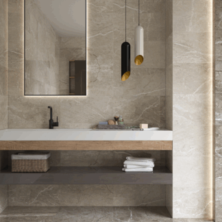 Serie Bernini Marfil (Brillo) (60x120)