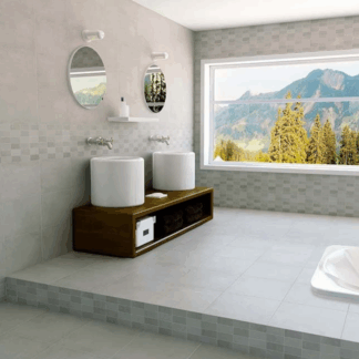 Serie Logic Gris (Brillo) (33,3x55)