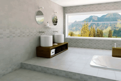 Serie Logic Gris (Brillo) (33,3x55)