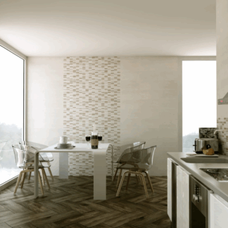 Serie Quebec Crema (Mate) (25x50)