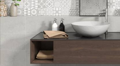 Serie Uptown Blanco (Mate) (20x60)