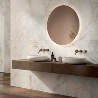 Serie Lumiere Decoro Foglia D'oro (Soft Touch) (60x120)