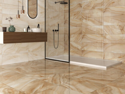 Serie Onice Light Beige (Brillo) (30x90)