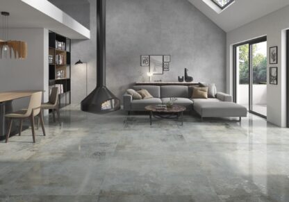 Serie Rusty Metal Silver (60x120)