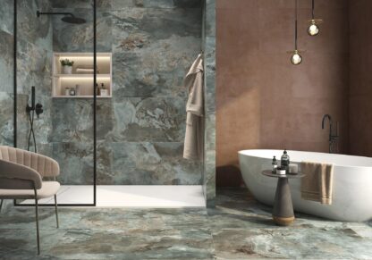 Serie Slate Way Green (Mate) (60x120)